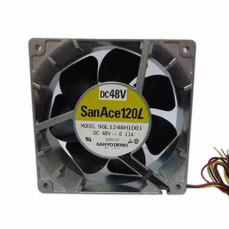 9GL1248H1D01 | Sanyo Denki 48VDC 5.28W DC Axial Fan for UPS, server and telecom equipment cooling