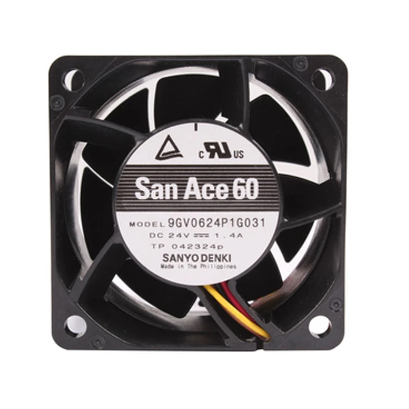 9GV0624P1G031 | Sanyo Denki 24VDC 33.6W DC Axial Fan for automation and control cabinet cooling