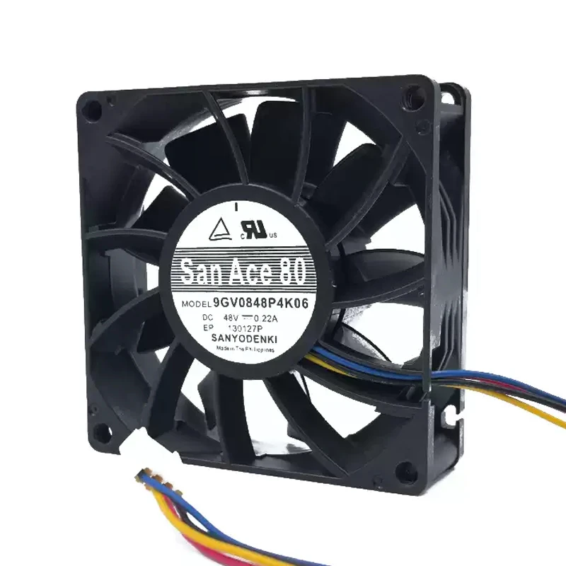 9GV0848P4K06 | Sanyo Denki 48VDC DC Axial Fan for automation and control cabinet cooling