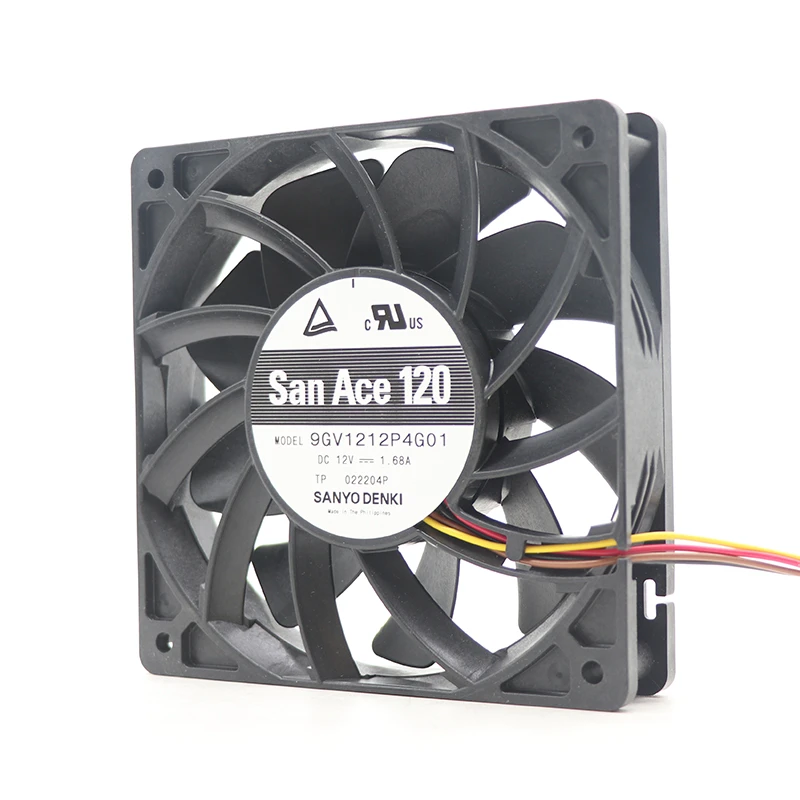 9GV1212P4G01 | Sanyo Denki 12VDC 20.16W DC Axial Fan for automation and control cabinet cooling