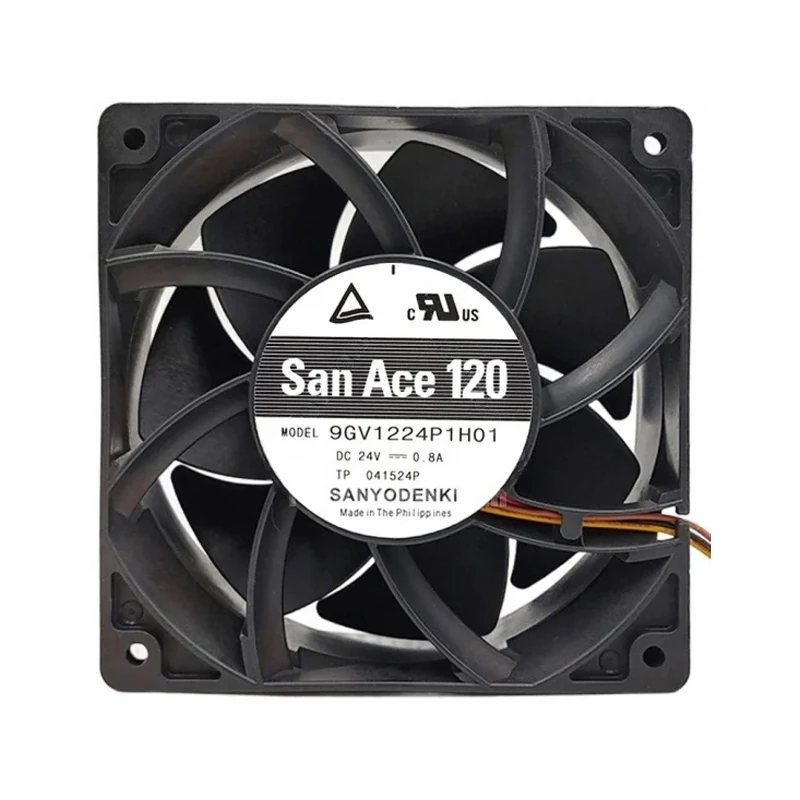 9GV1224P1H01 | Sanyo Denki 24VDC DC Axial Fan for automation and control cabinet cooling