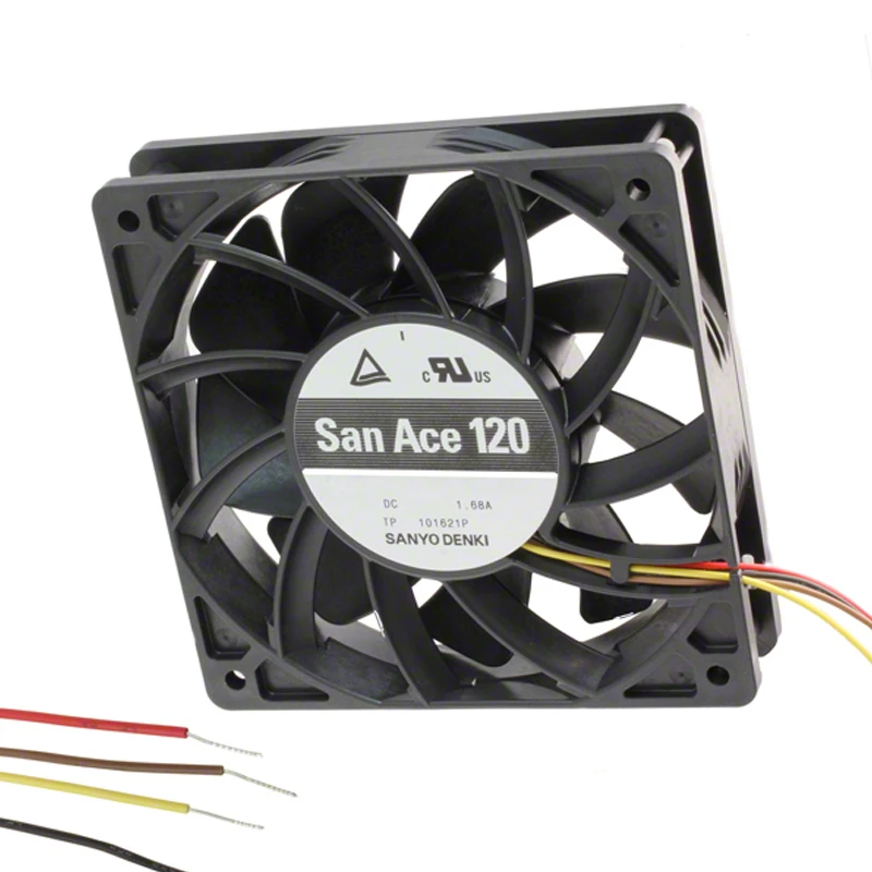 9GV1224P4G01 | Sanyo Denki 24VDC 20.16W DC Axial Fan for automation and control cabinet cooling
