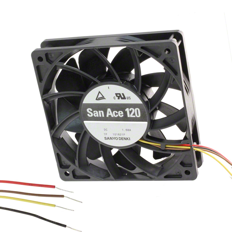 9GV1248P4G01 | Sanyo Denki 48VDC 20.16W DC Axial Fan for automation and control cabinet cooling