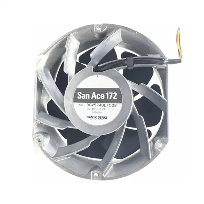 9GV5748LF503 | Sanyo Denki 48VDC DC Axial Fan for automation and control cabinet cooling