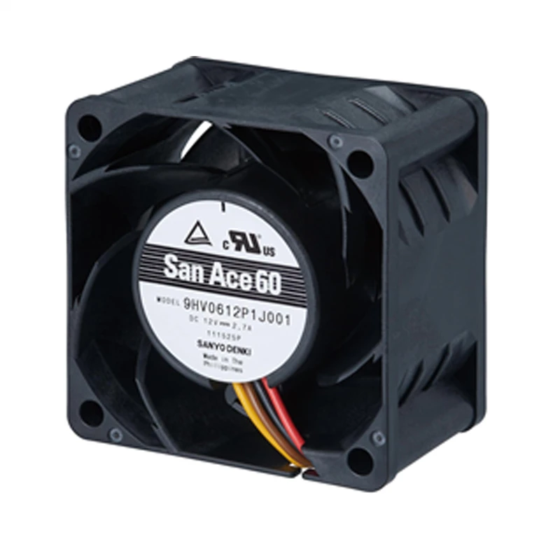 9HV0612P1J001 | Sanyo Denki 12VDC 32.4W DC Axial Fan for AI servers and high-density equipment cooling