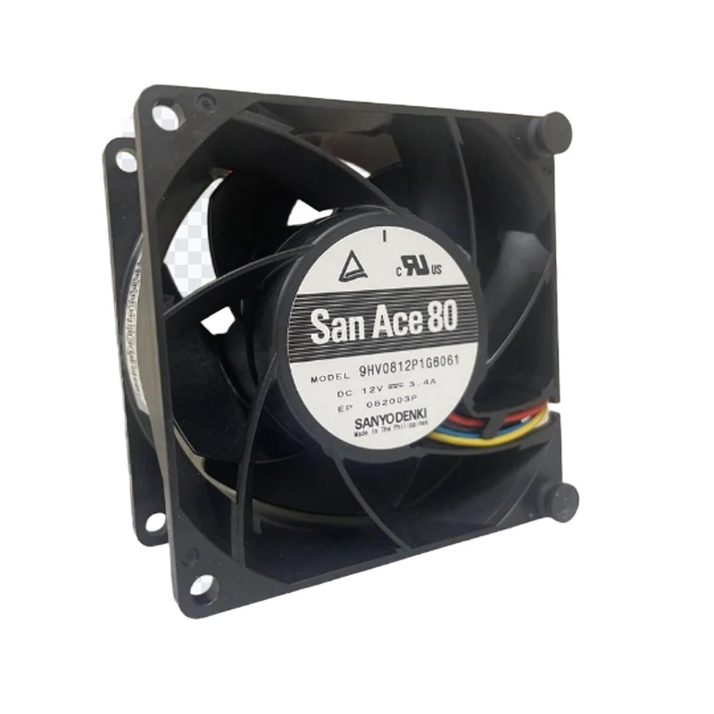 9HV0812P1G6061 | Sanyo Denki 12VDC DC Axial Fan for AI servers and high-density equipment cooling