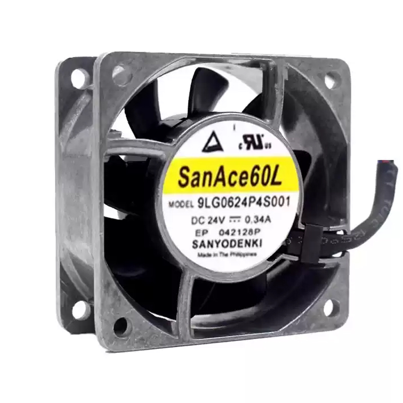 9LG0624P4S001 | Sanyo Denki 24VDC 8.16W DC Axial Fan for telecommunications equipment cooling