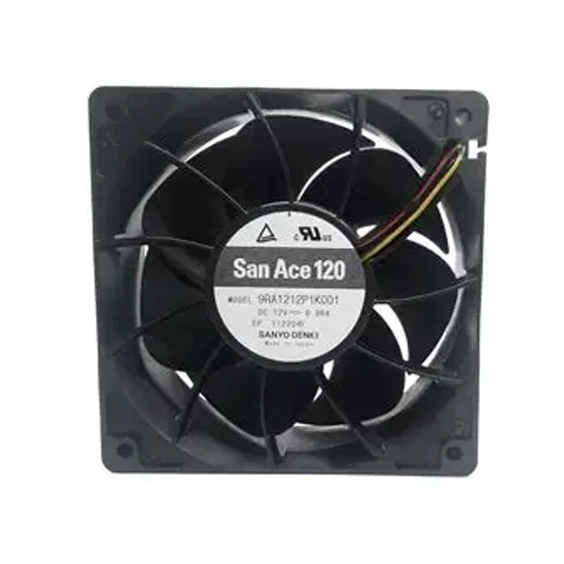 9RA1212P1K001 | Sanyo Denki 12VDC 11.5W DC Axial Fan for UPS, server and telecom equipment cooling