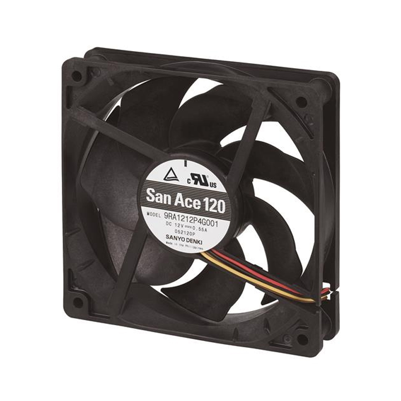 9RA1212P4G0011 | Sanyo Denki 12VDC 6.6W DC Axial Fan for UPS, server and telecom equipment cooling