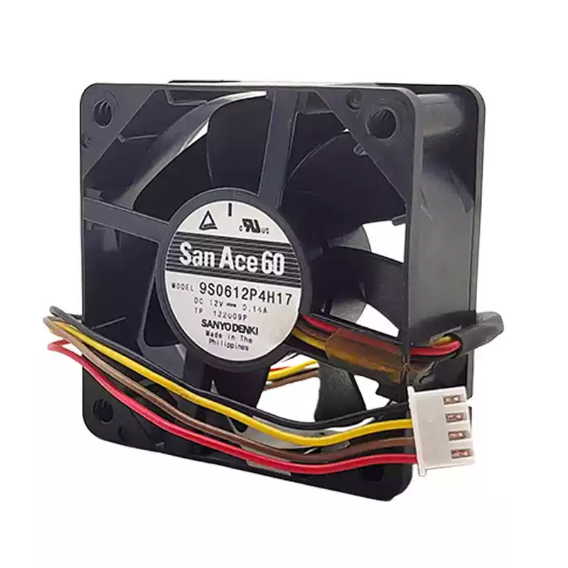 9S0612P4H17 | Sanyo Denki 12VDC DC Axial Fan for UPS, server and telecom equipment cooling