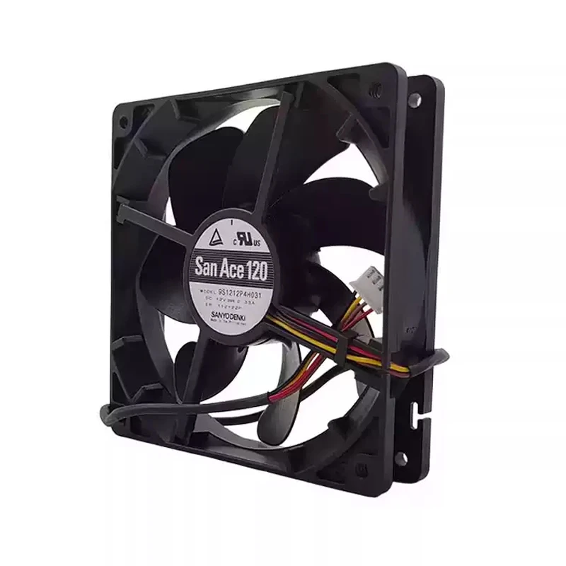 9S1212P4H031 | Sanyo Denki 12VDC DC Axial Fan for UPS, server and telecom equipment cooling