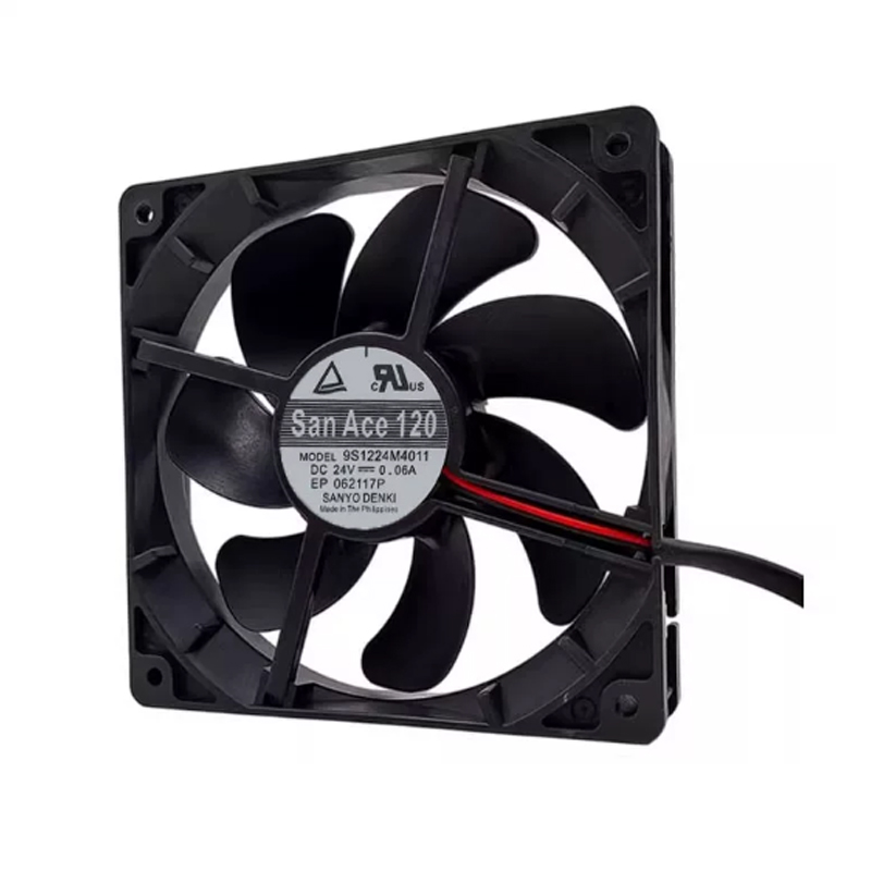 9S1224M4011 | Sanyo Denki 24VDC 1.44W DC Axial Fan for UPS, server and telecom equipment cooling