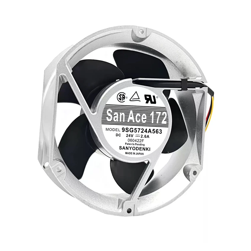 9SG5724A563 | Sanyo Denki 24VDC DC Axial Fan for UPS, server and telecom equipment cooling