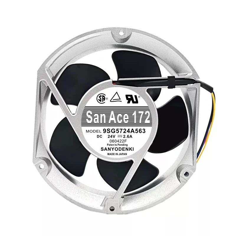 9SG5724A563 | Sanyo Denki 24VDC DC Axial Fan for UPS, server and telecom equipment cooling