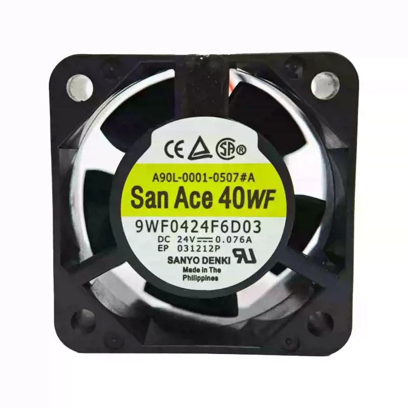 9WF0424F6D03 | Sanyo Denki 24VDC DC Axial Fan for industrial equipment and cabinet cooling
