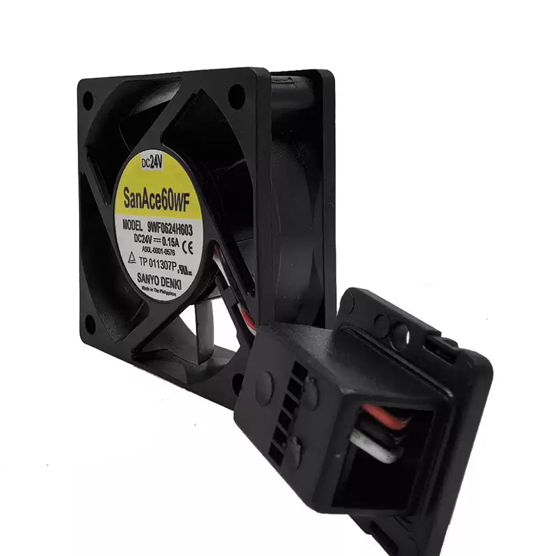 9WF0624H603 | Sanyo Denki 24VDC DC Axial Fan for industrial equipment and cabinet cooling
