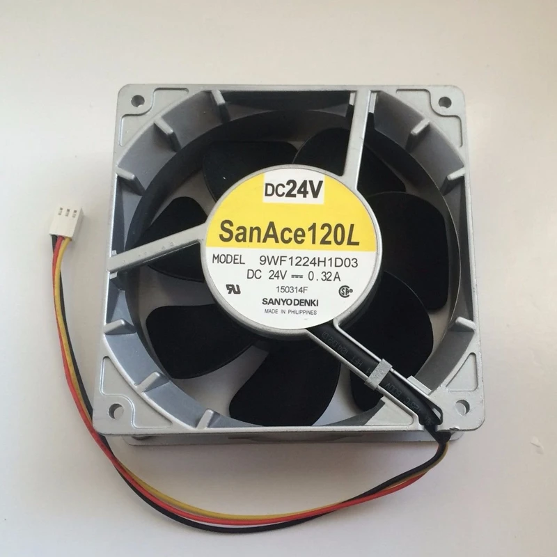 9WF1224H1D03 | Sanyo Denki 24VDC DC Axial Fan for industrial equipment and cabinet cooling