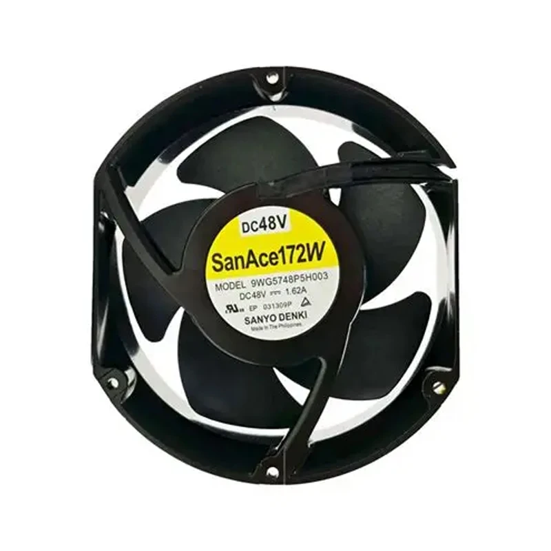 9WG5748P5H003 | Sanyo Denki 48VDC 172W DC Axial Fan for solar inverter and energy storage cooling