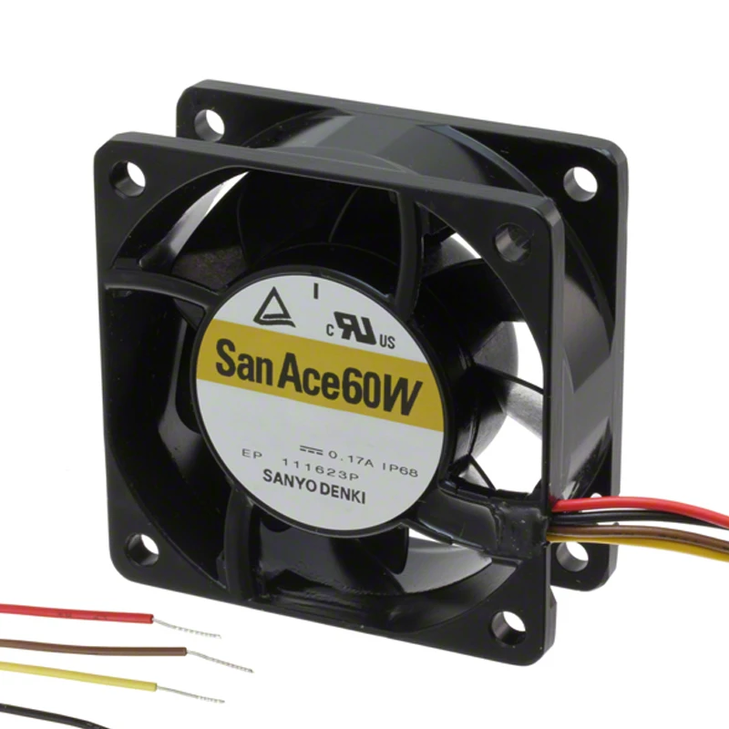 9WL0624P4H001 | Sanyo Denki 24VDC 1.92W DC Axial Fan for solar inverter and energy storage cooling
