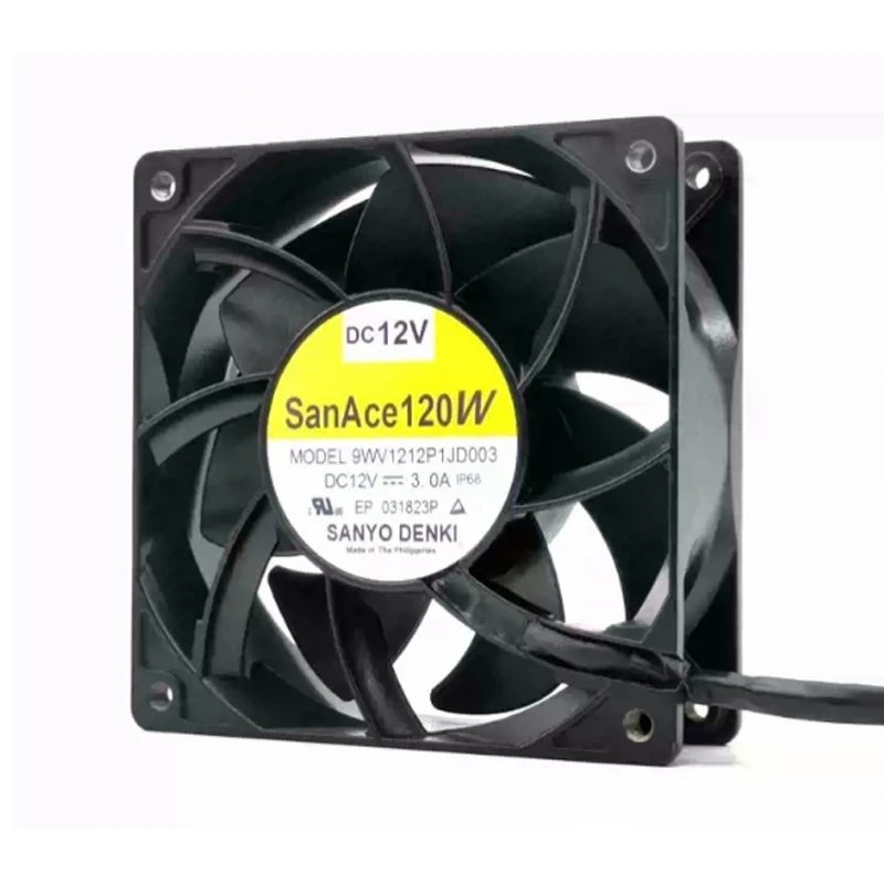 9WV1212P1JD003 | Sanyo Denki 12VDC DC Axial Fan for solar inverter and energy storage cooling