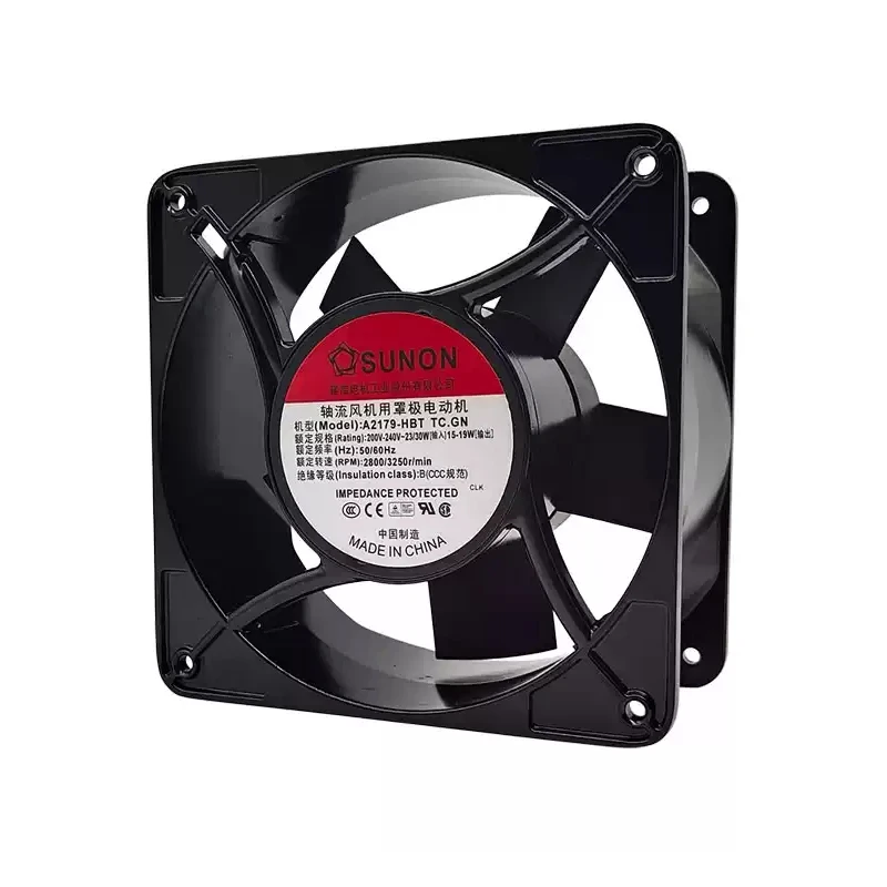 A2179-HBT TC.GN | SUNON 230V 30W 176x176x89mm 569.5m3/h AC Axial Fan for HVAC & Ventilation