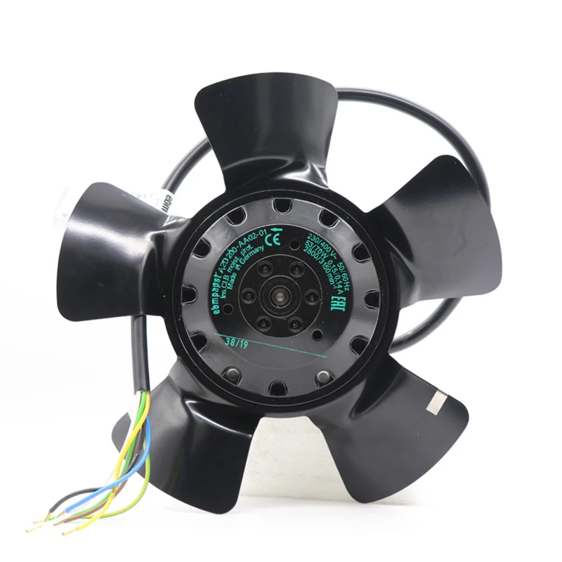 A2D200-AA02-01 | ebm-papst 400V 70W AC Axial Fan for Motor Cooling