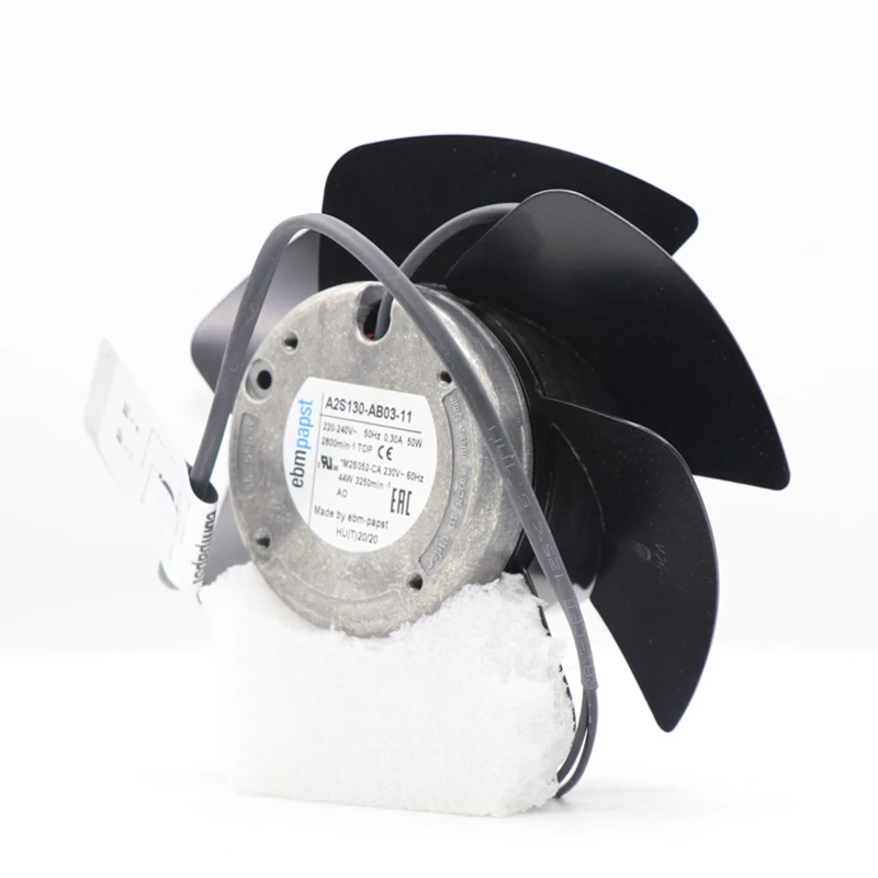 A2S130-AB03-11 | ebm-papst 230V 50W AC Axial Fan for Electronics Cooling