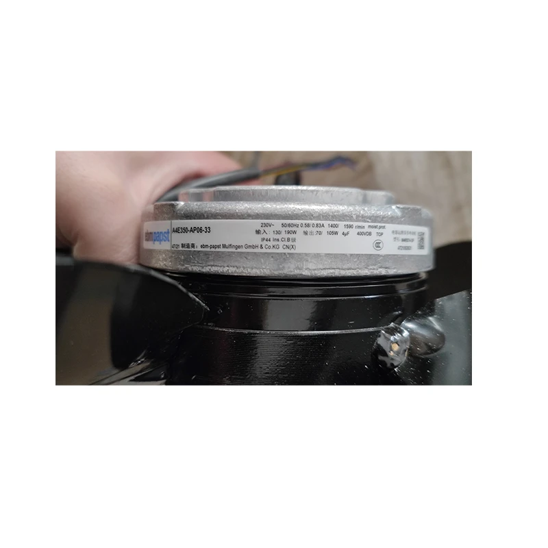 A4E350-AP06-33 | ebm-papst 230V 130W AC Axial Fan for EV Charging/Refrigeration