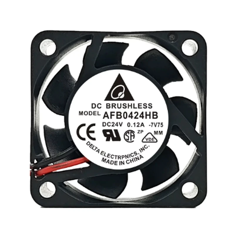 AFB0424HB | Delta Electronics 24VDC 1.92W Axial Fan for Server and Power Supply Cooling