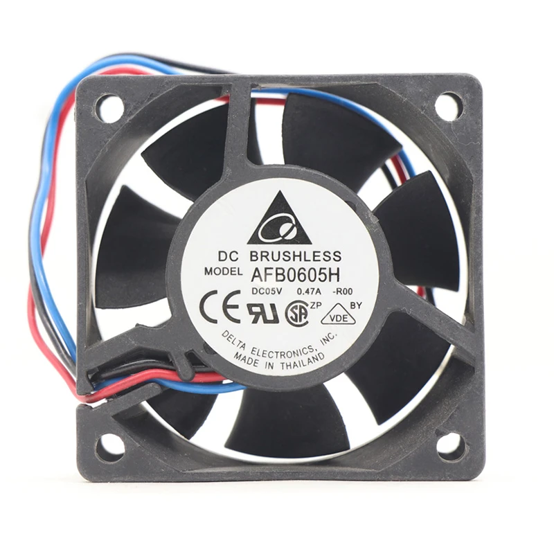 AFB0605H | Delta Electronics 5VDC Axial Fan for Server, Storage and Power Supply Cooling