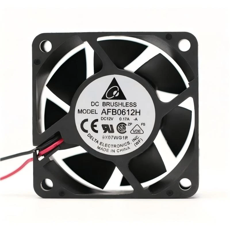 AFB0612H-A | Delta Electronics 12VDC 1.68W Axial Fan for Server and Power Supply Cooling