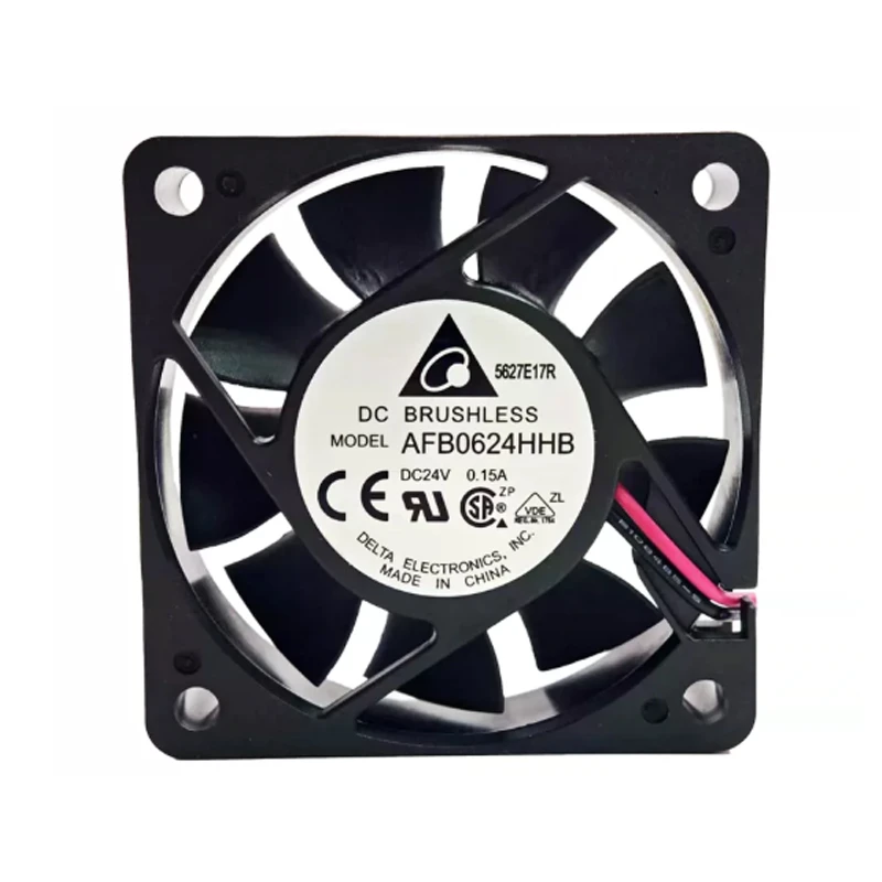 AFB0624HHB | Delta Electronics 24VDC 2.4W Axial Fan for Server and Power Supply Cooling