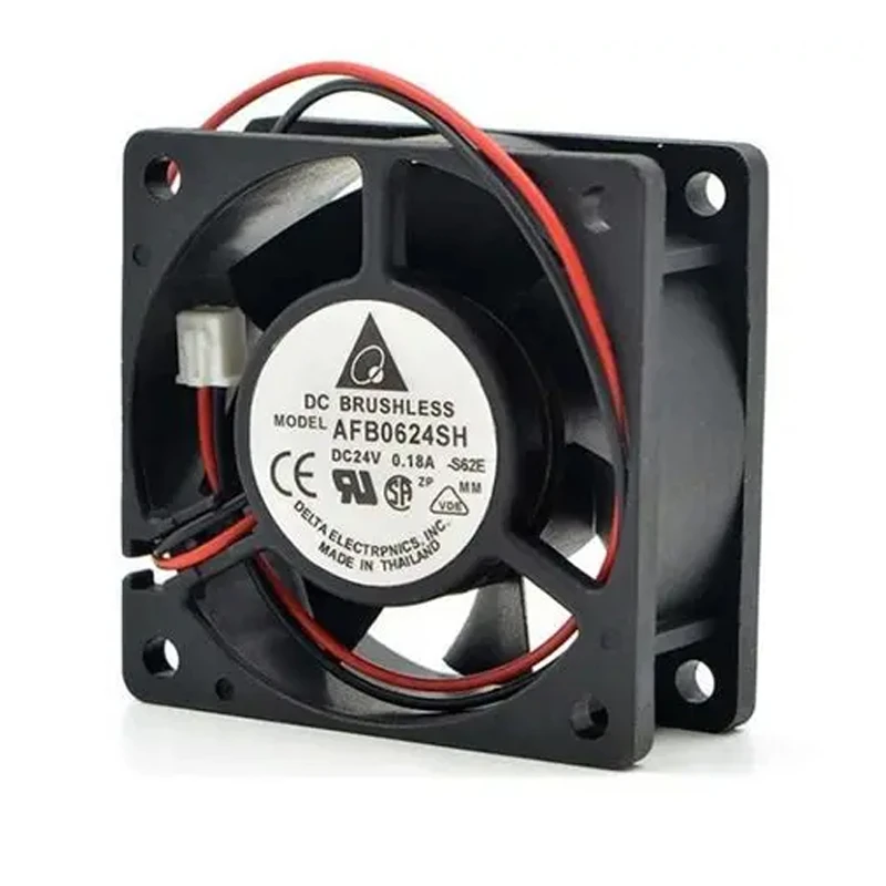 AFB0624SH | Delta Electronics 24VDC 4.08W Axial Fan for Server and Power Supply Cooling