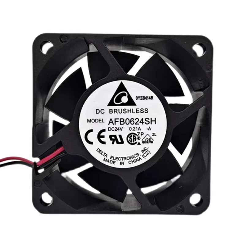 AFB0624SH-A | Delta Electronics 24VDC 4.08W Axial Fan for Server and Power Supply Cooling