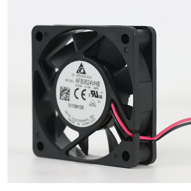 AFB0624VHBWPE | Delta Electronics 24VDC 2.64W Axial Fan for Server and Power Supply Cooling
