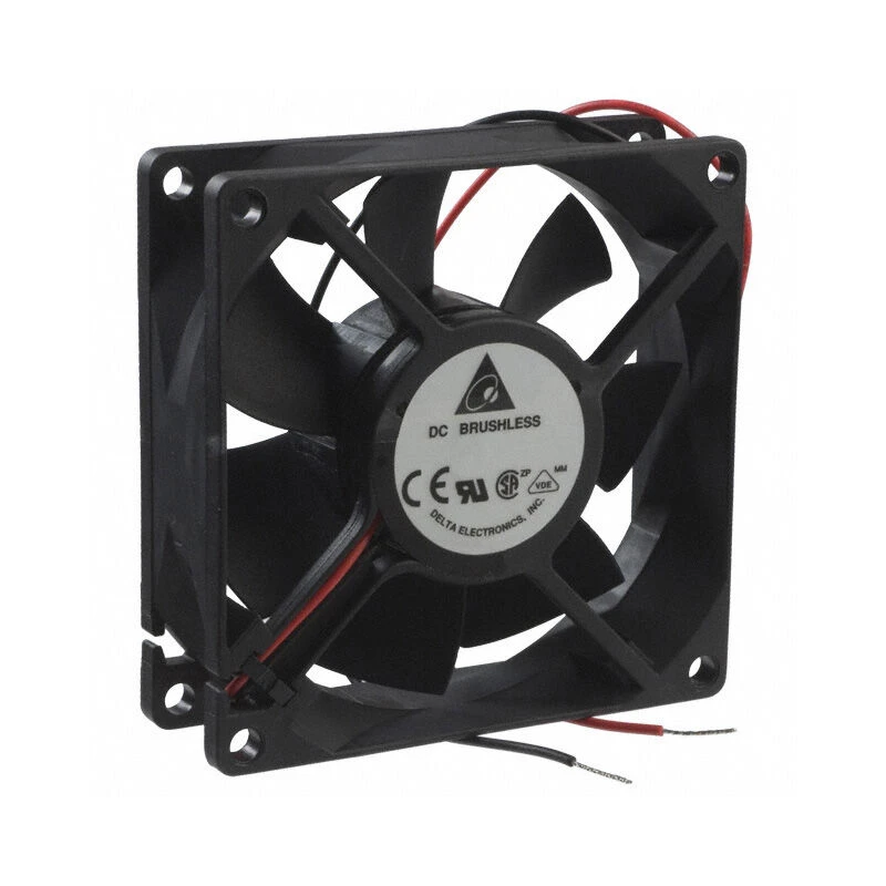 AFB0812L | Delta Electronics 12VDC 1.08W Axial Fan for Server and Power Supply Cooling