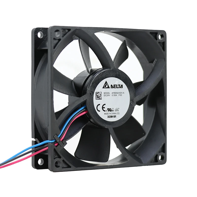 AFB0924SH | Delta Electronics 24VDC 9.6W Axial Fan for Server and Power Supply Cooling