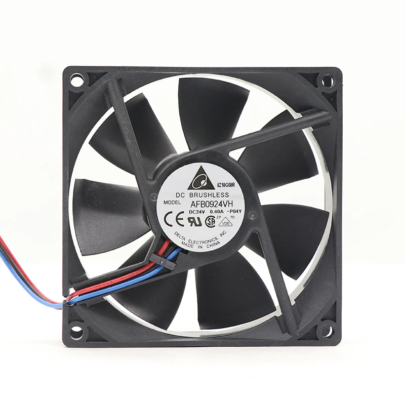 AFB0924VH | Delta Electronics 24VDC 5.28W Axial Fan for Server and Power Supply Cooling