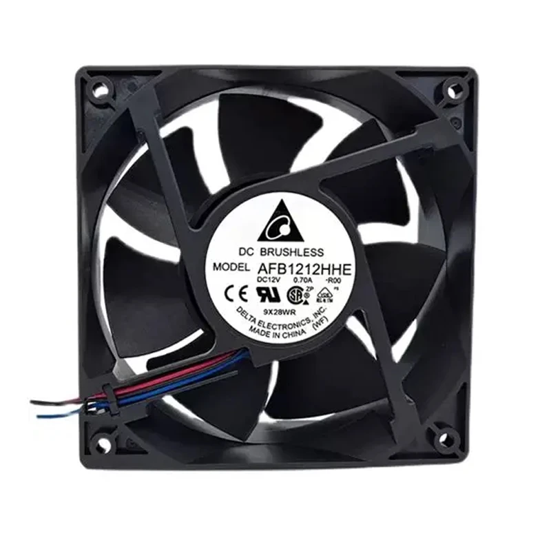 AFB1212HHE | Delta Electronics 12VDC 5.52W Axial Fan for Server and Power Supply Cooling