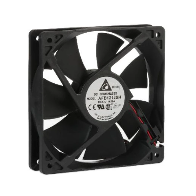 AFB1212SH | Delta Electronics 12VDC 6.36W Axial Fan for Server and Power Supply Cooling