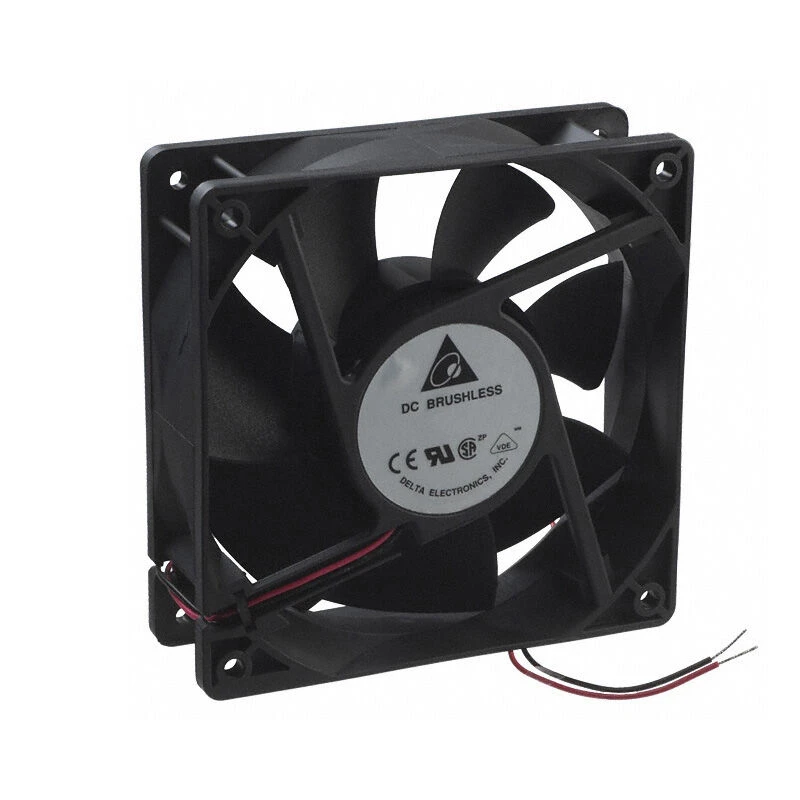 AFB1212SHE | Delta Electronics 12VDC 12.6W Axial Fan for Server and Power Supply Cooling
