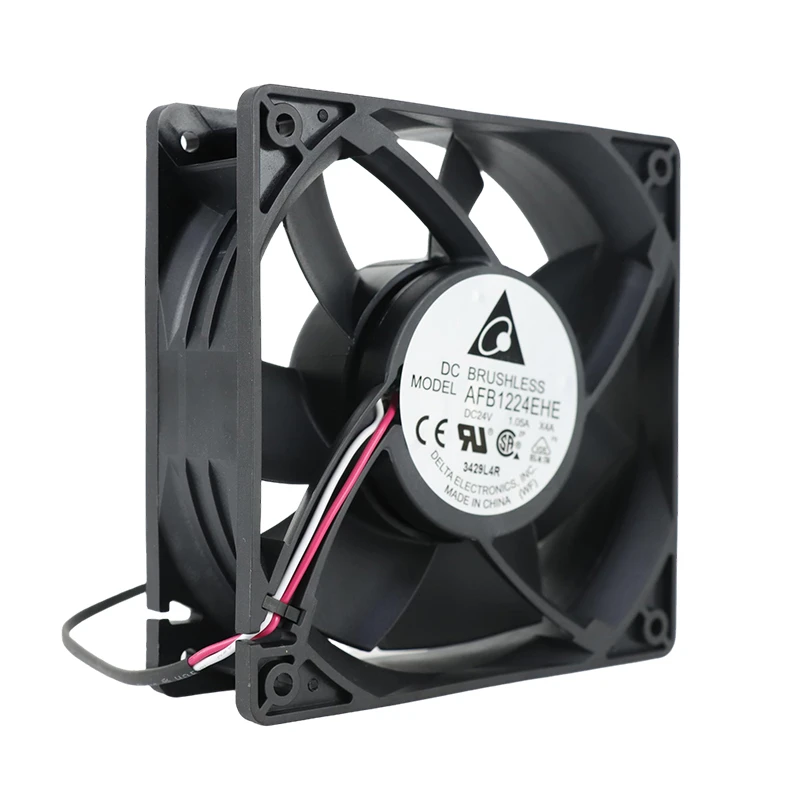 AFB1224EHEX4A | Delta Electronics 24VDC 20.4W Axial Fan for Server and Power Supply Cooling