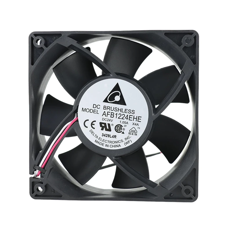 AFB1224EHEX4A | Delta Electronics 24VDC 20.4W Axial Fan for Server and Power Supply Cooling
