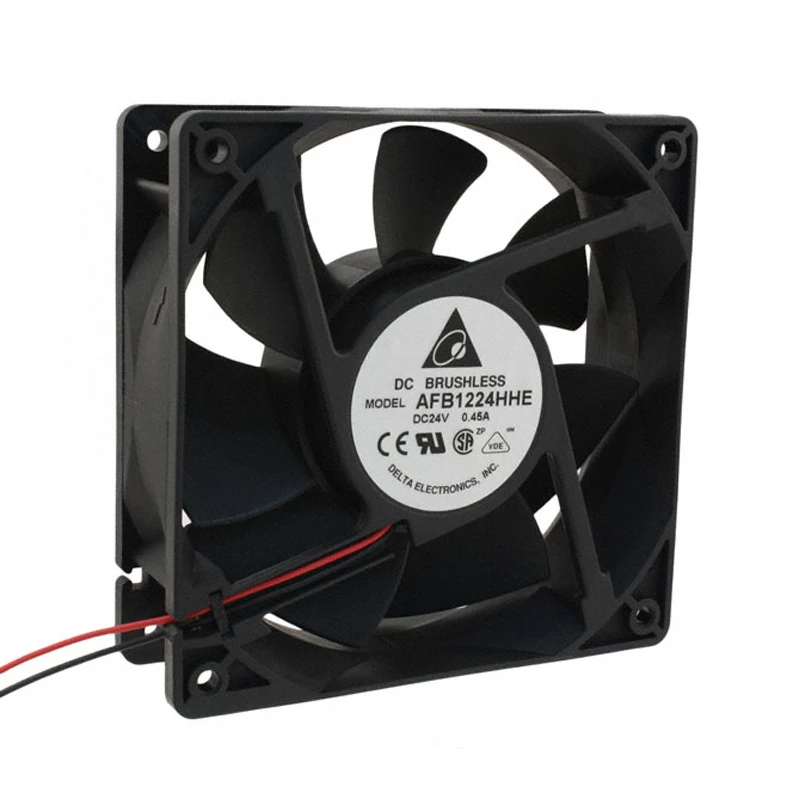 AFB1224HHE | Delta Electronics 24VDC 6.48W Axial Fan for Server and Power Supply Cooling