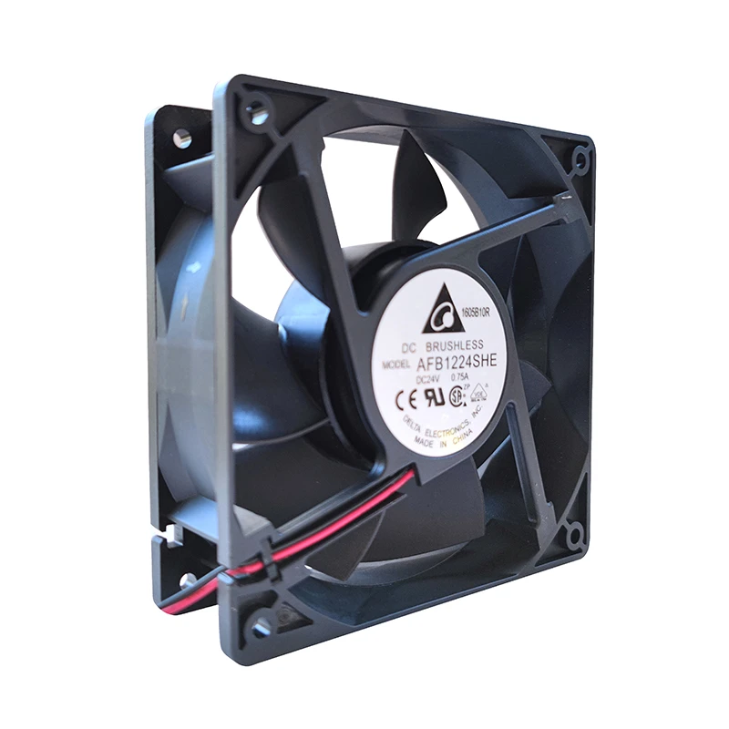 AFB1224SHE | Delta Electronics 24VDC 12W Axial Fan for Server and Power Supply Cooling