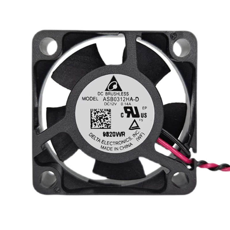 ASB0312HA-D | Delta Electronics 12VDC 0.84W DC Fan for Electronic Equipment Cooling