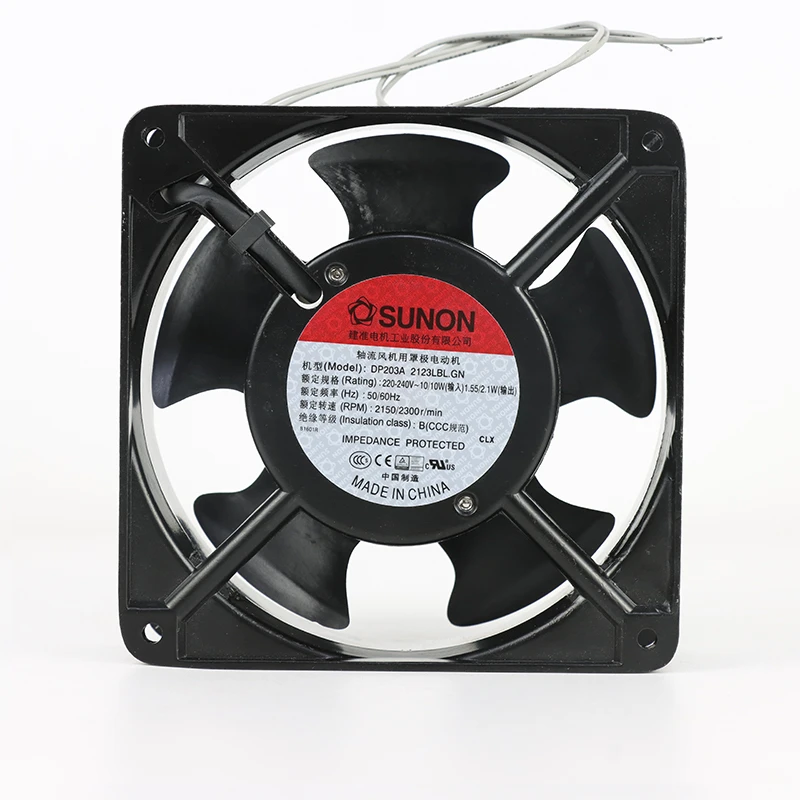 DP203A/2123LBL.GN | SUNON 220-240VACV 10W 120x120x38mm AC Axial Fan for HVAC & Ventilation