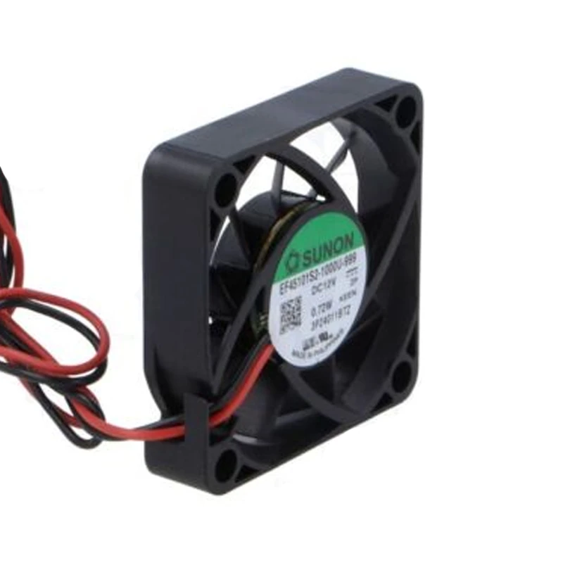 EF45101S1-10000-999 | SUNON 12V 1.02W 45x45x10mm DC Axial Fan for Refrigeration Equipment
