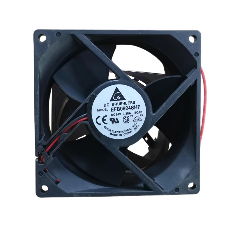 EFB0924SHF | Delta Electronics 24VDC Axial Fan for Power Supply and Industrial Equipment Cooling