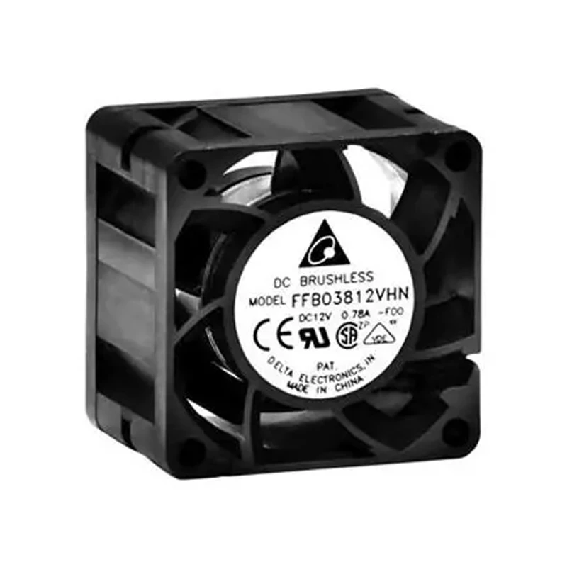 FFB03812VHN | Delta Electronics 12VDC 10.2W Axial Fan for Server and Telecommunications Cooling